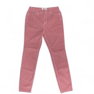 Free‎ People Pink High Rise Coduroy Pants Size 29 NWT